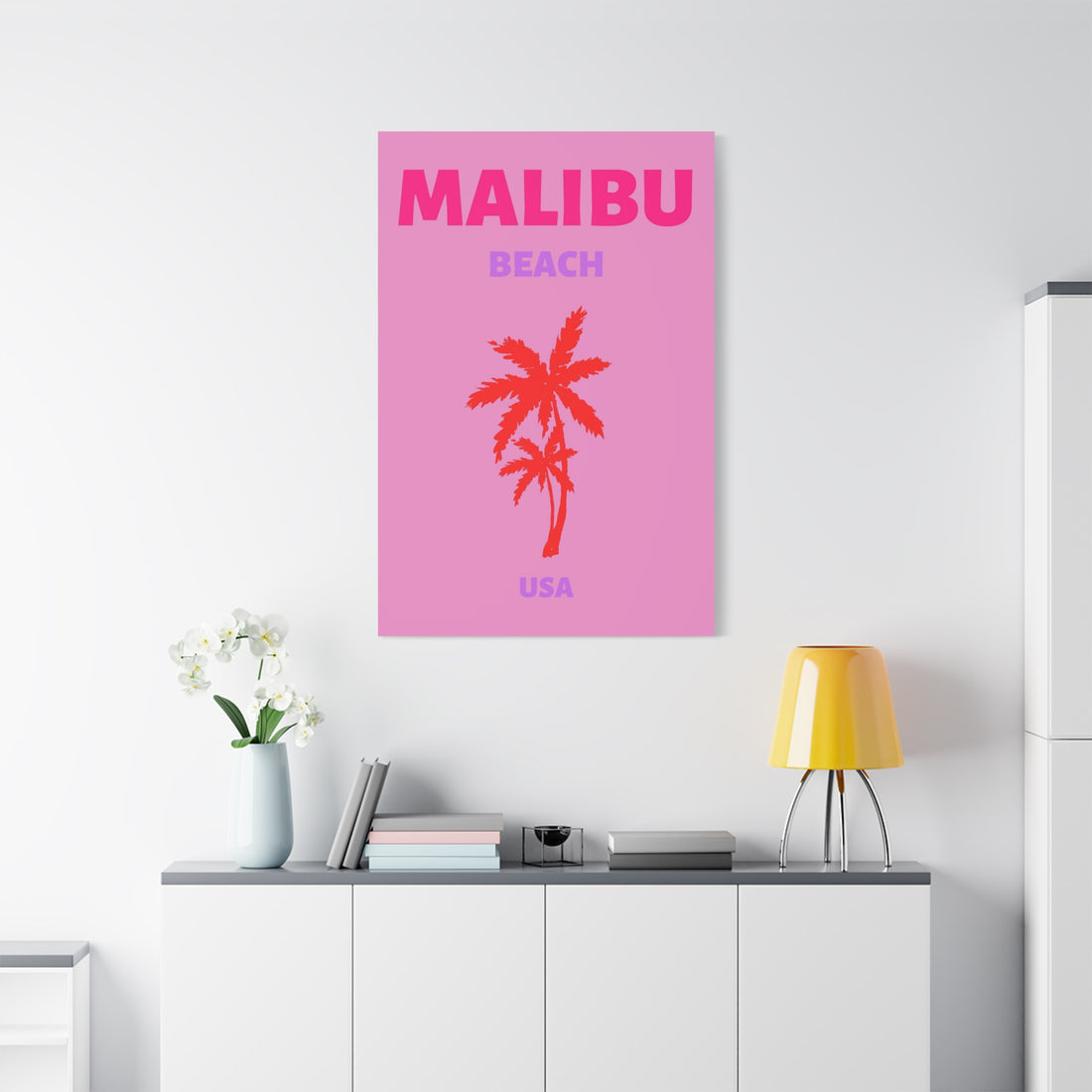 Malibu USA No2 Leinwandbild