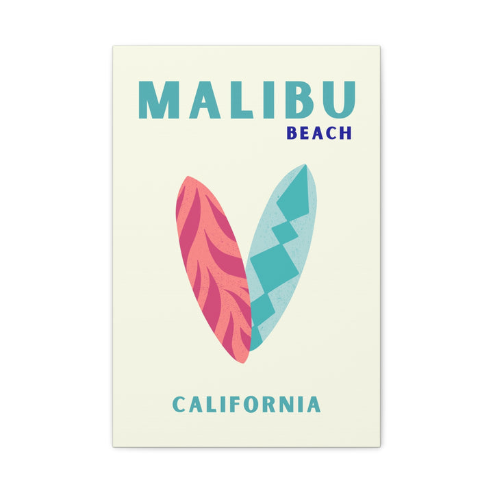 Malibu USA No4 Leinwandbild