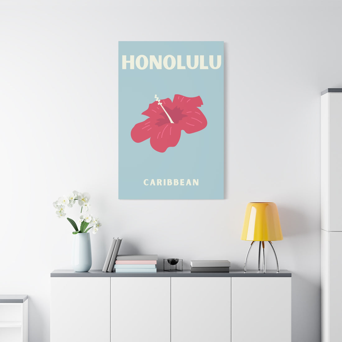 Honolulu Caribbean Leinwandbild