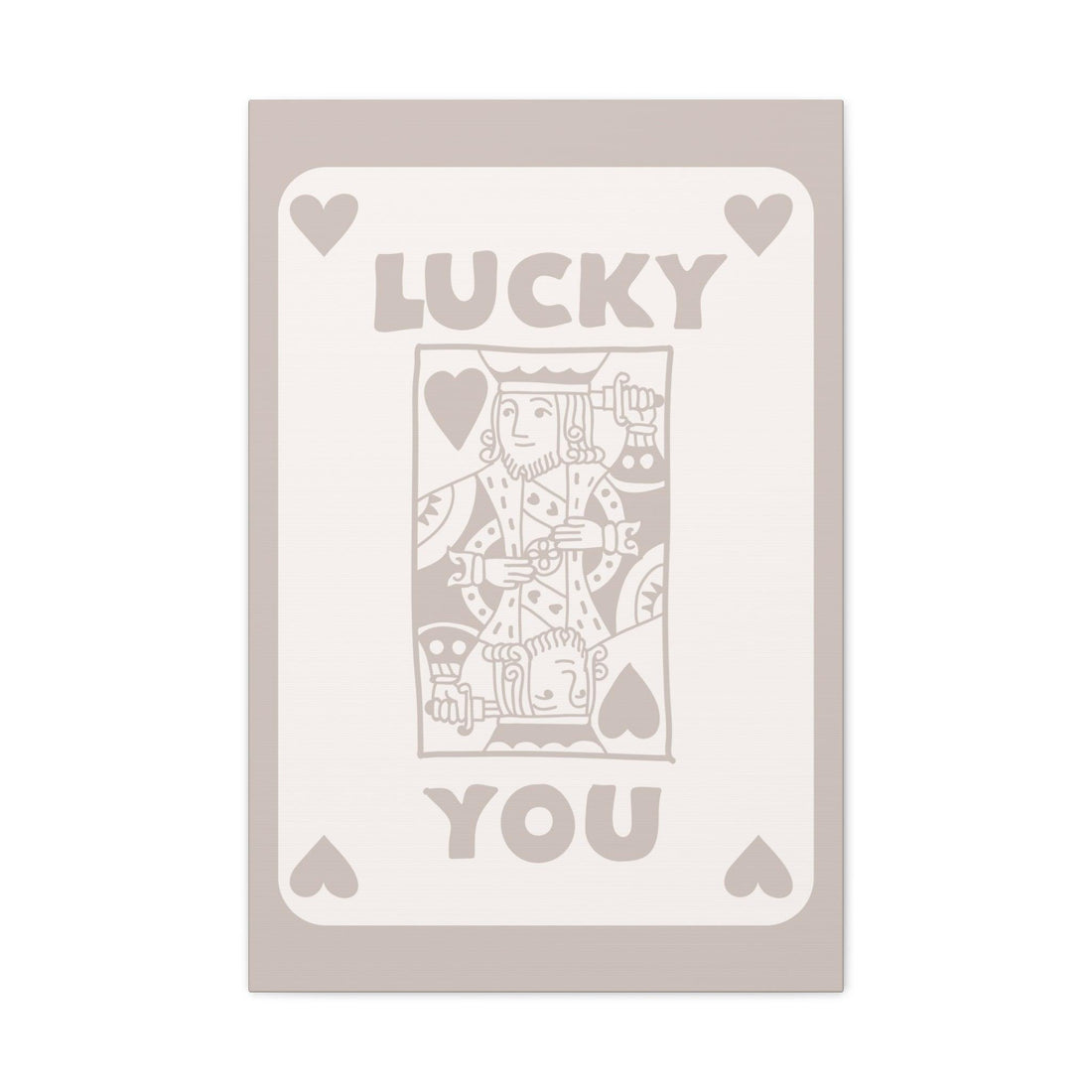 Lucky You Leinwandbild