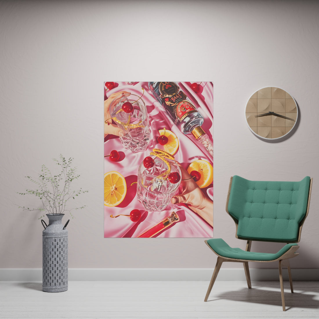 Cherry Cocktail Poster