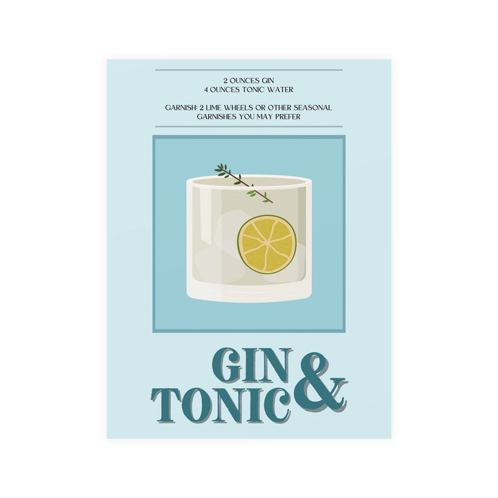 Gin Tonic No2 Poster