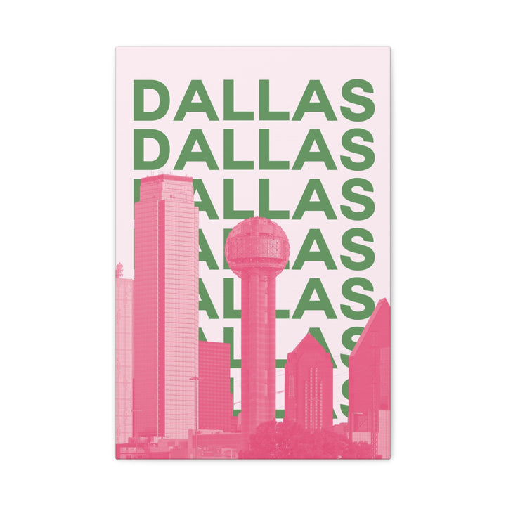 Dallas No2 Leinwandbild