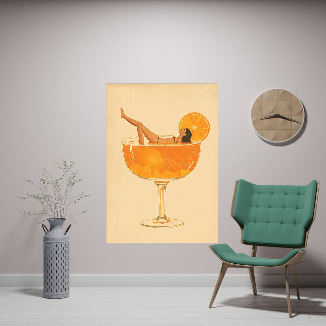 Lazy Orange Poster