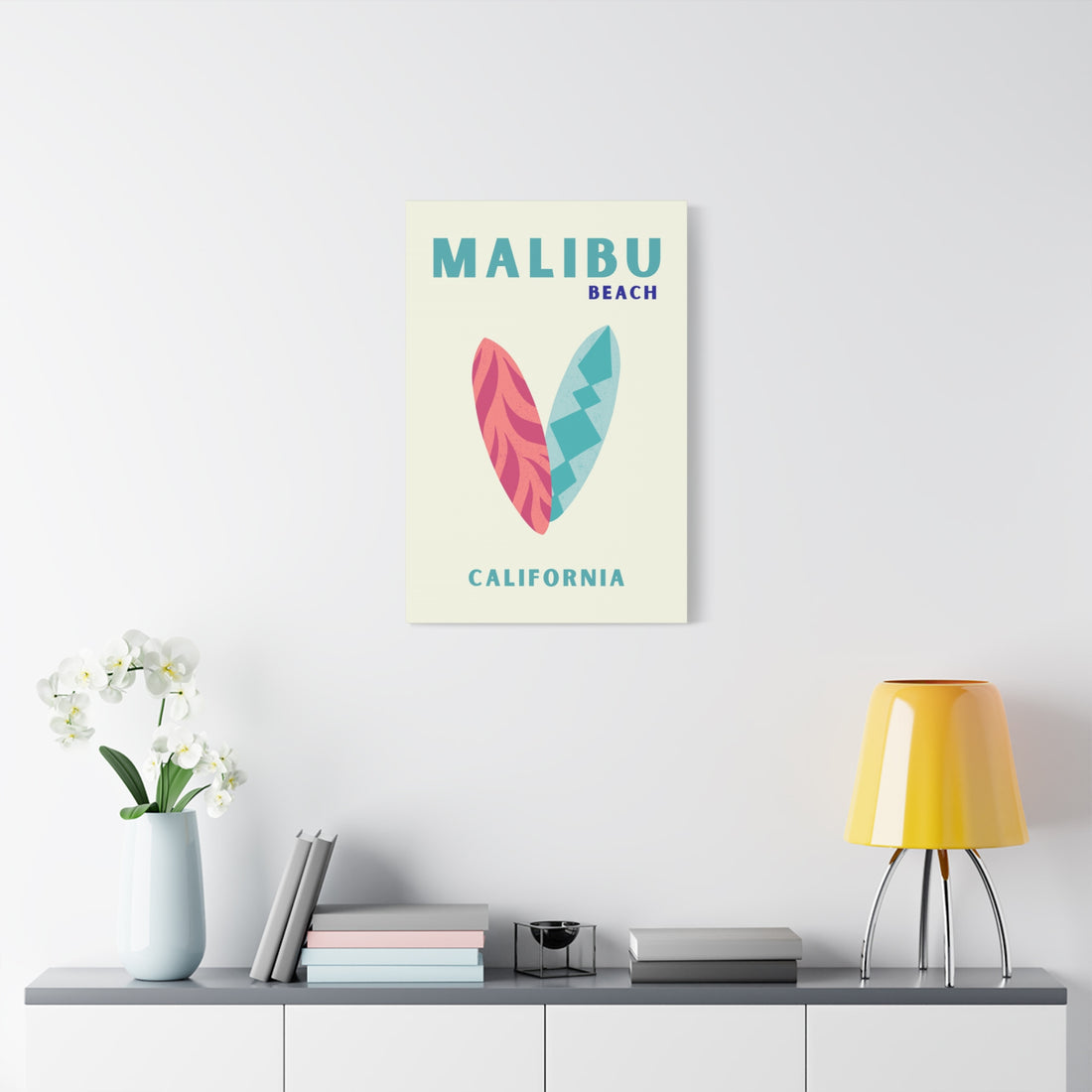 Malibu USA No4 Leinwandbild