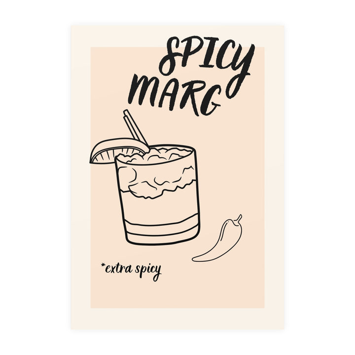 Spicy Marg Poster