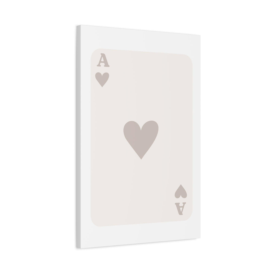 Ace of Hearts Leinwandbild