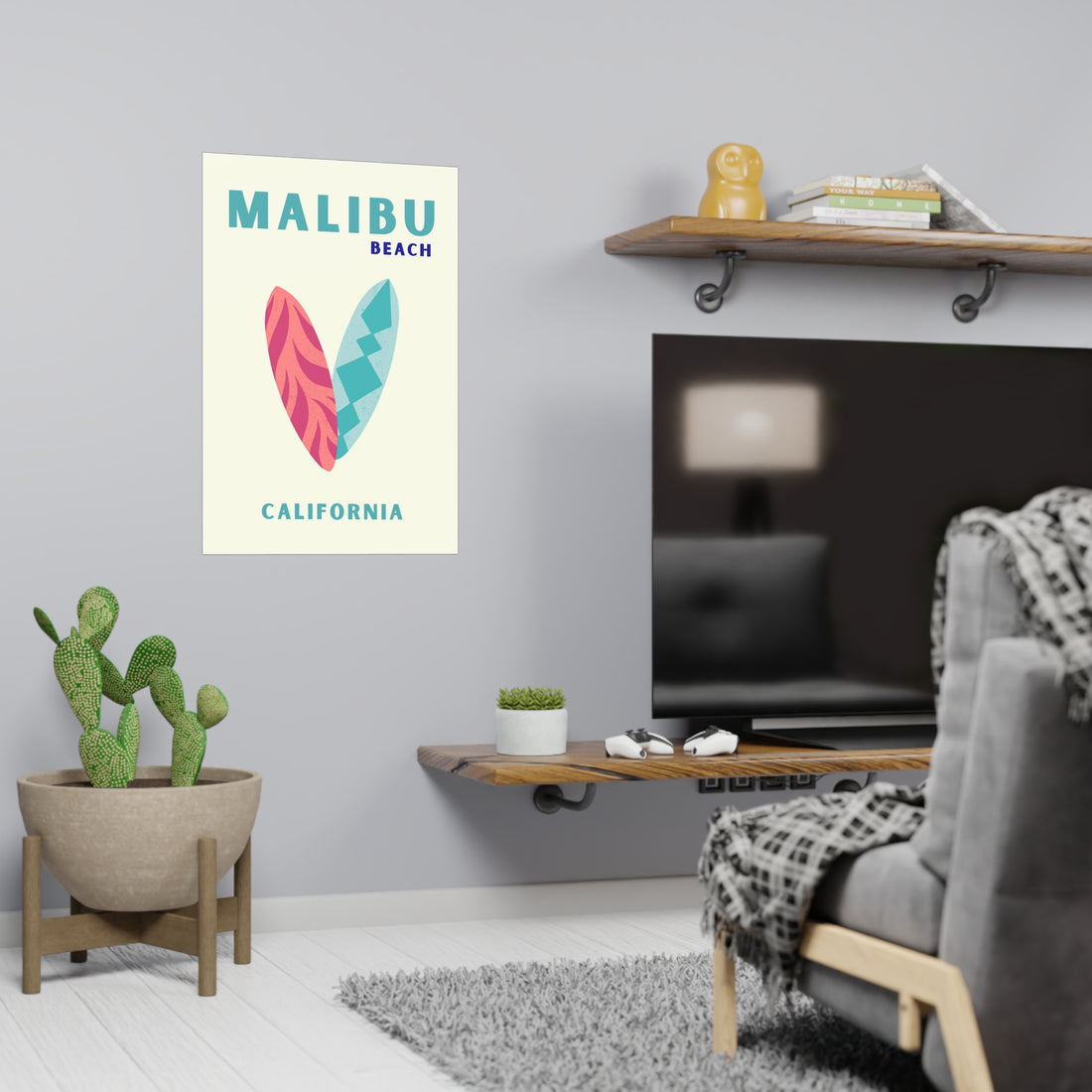 Malibu USA No4 Poster