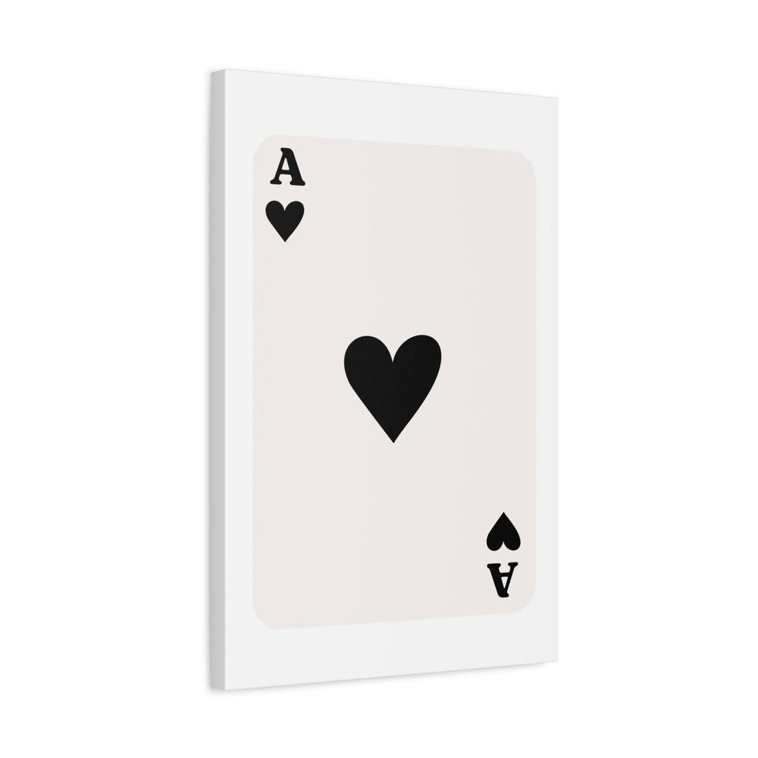 Ace of Hearts Leinwandbild