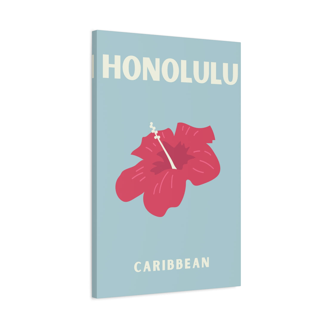 Honolulu Caribbean Leinwandbild