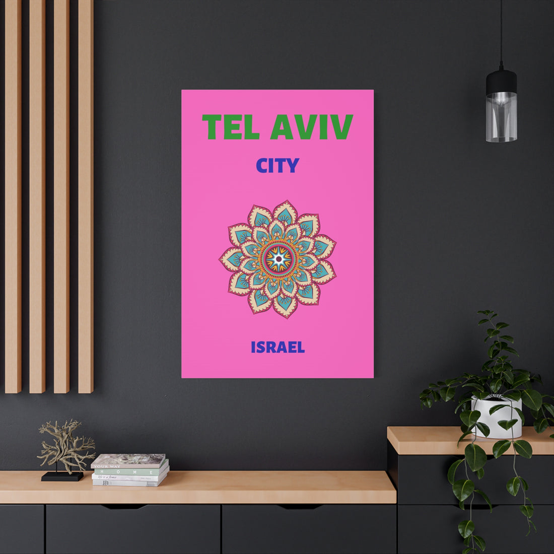 Tel Aviv Leinwandbild