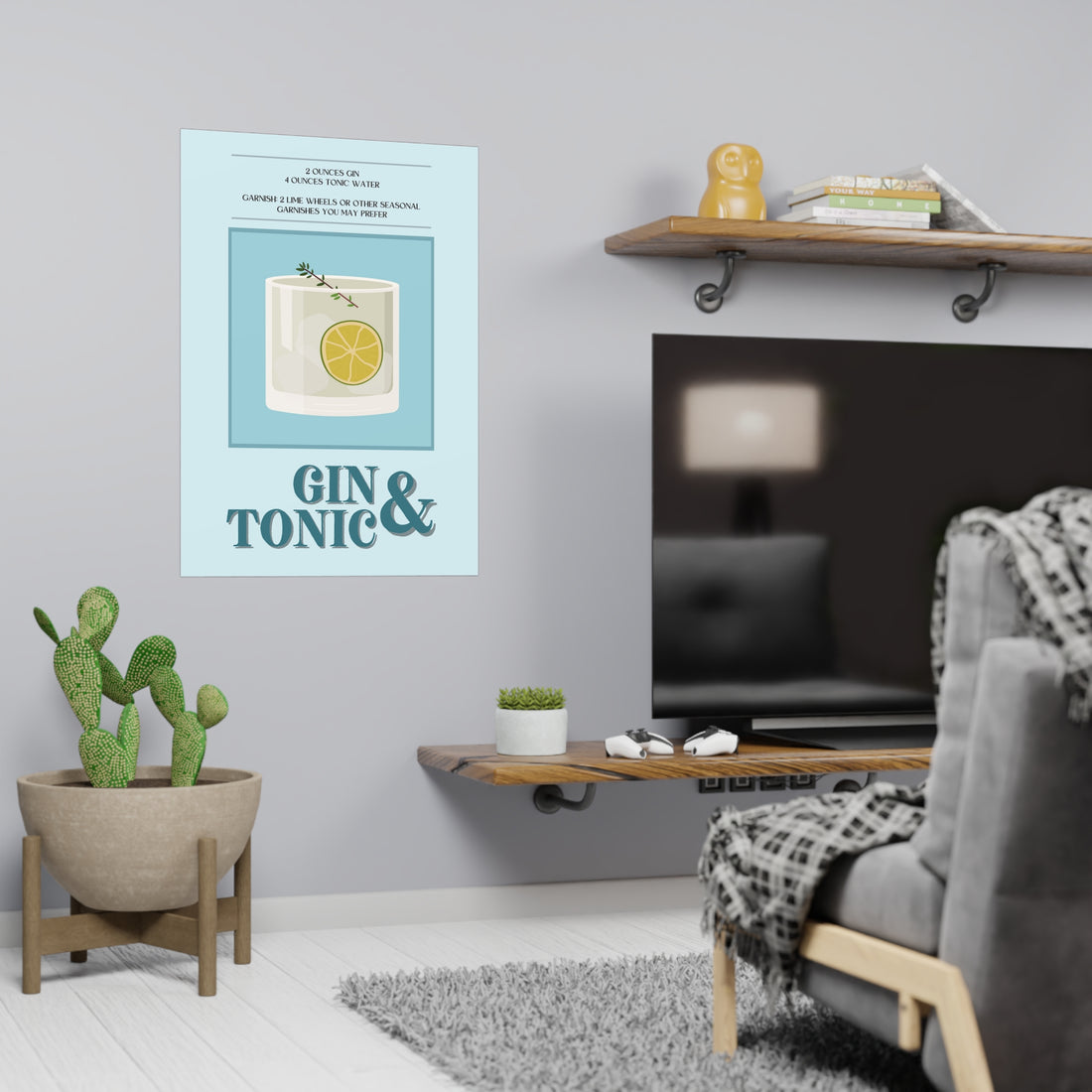 Gin Tonic No2 Poster