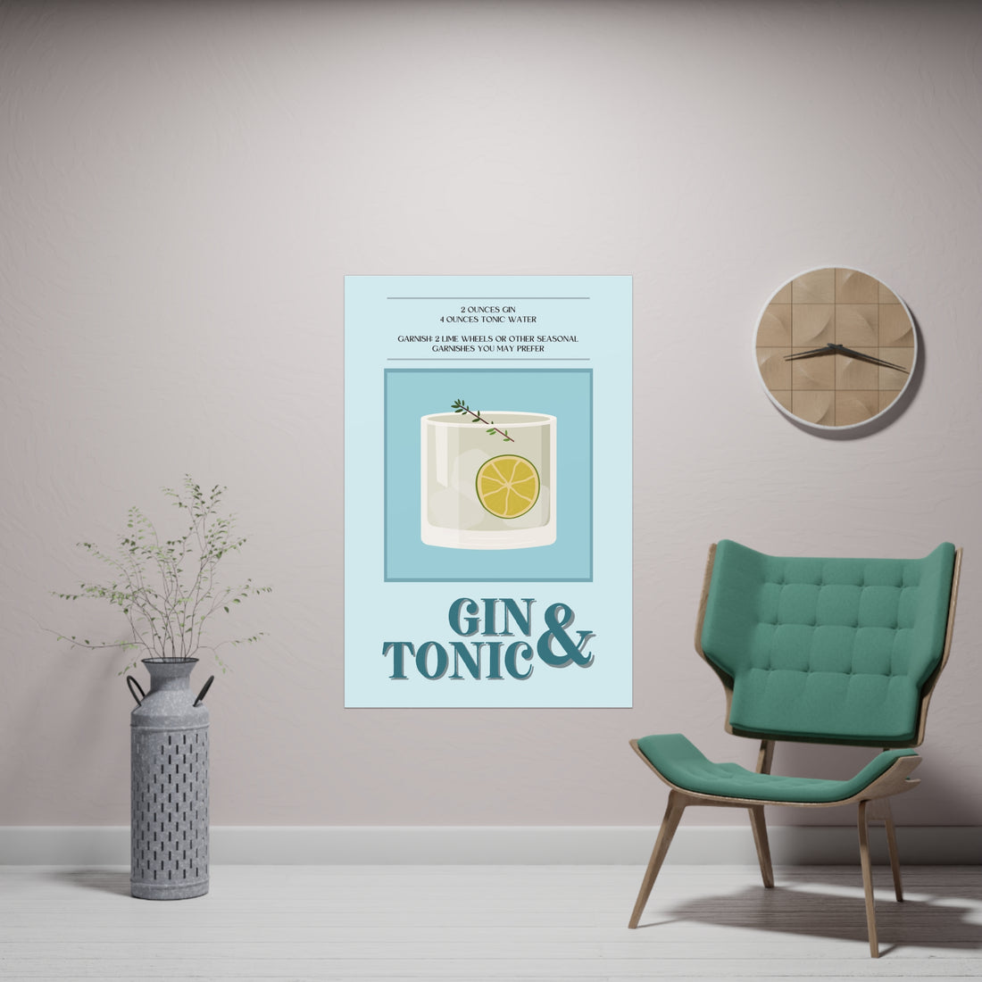 Gin Tonic No2 Poster