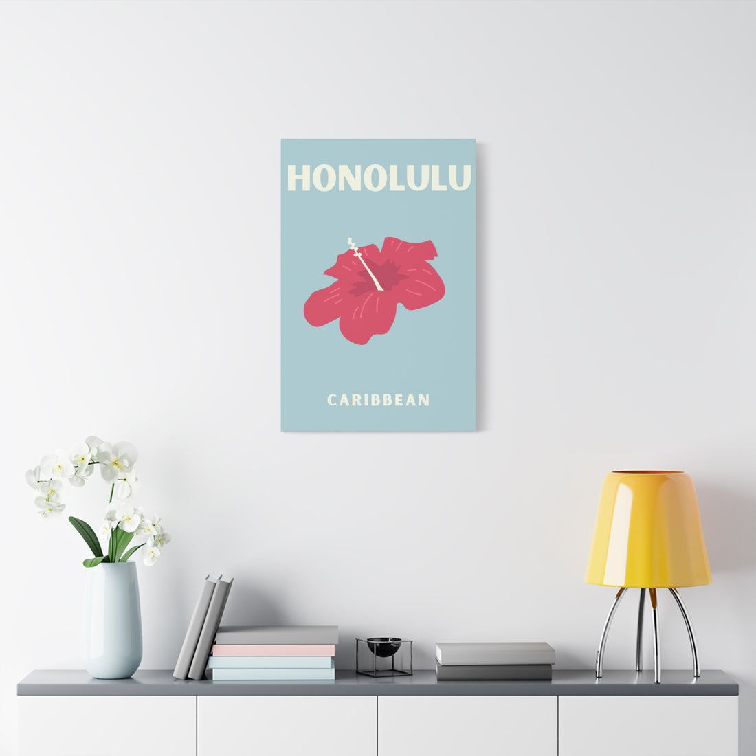 Honolulu Caribbean Leinwandbild