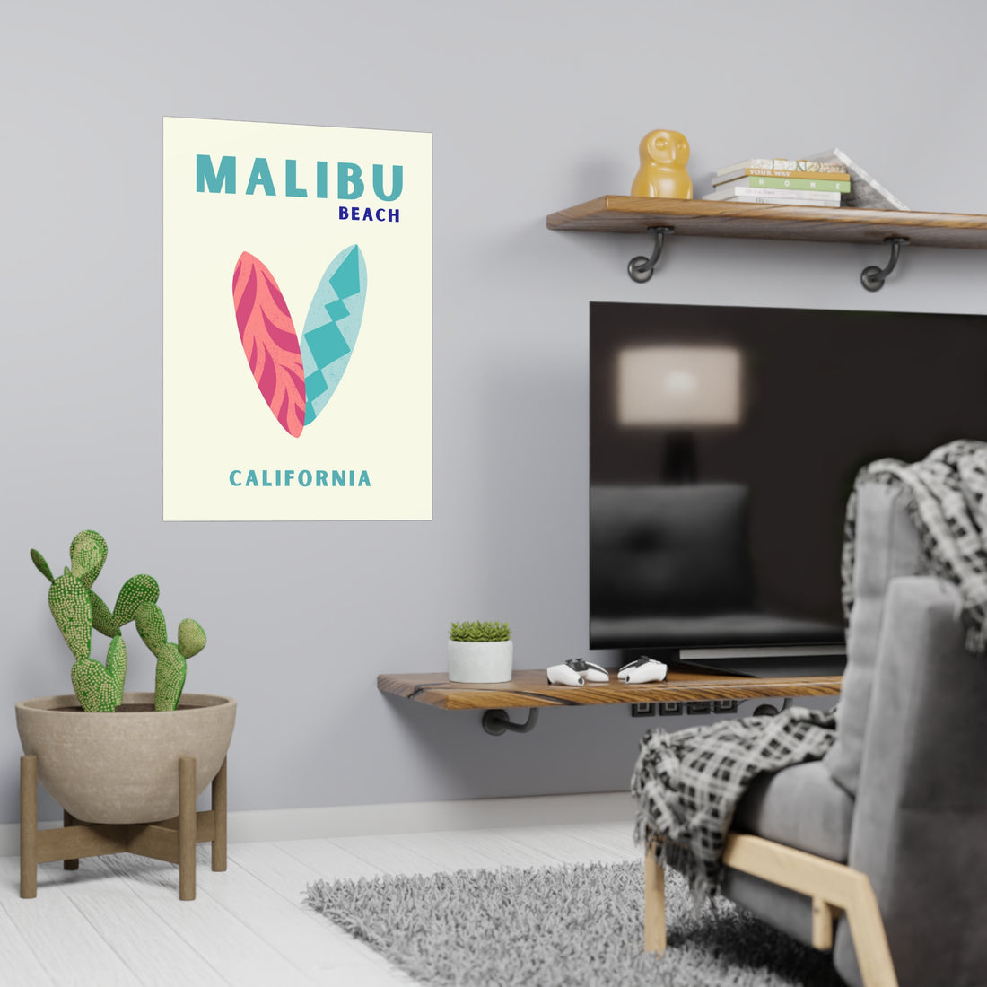 Malibu USA No4 Poster