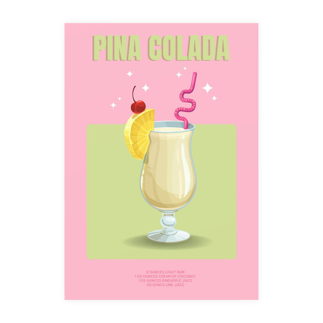 Pina Colada Poster