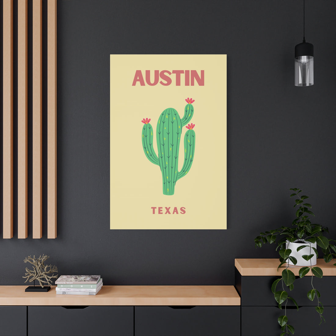 Austin Texas Leinwandbild