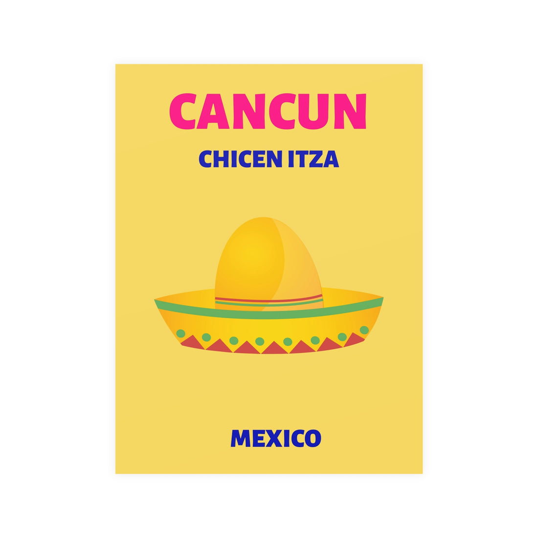 Cancun Mexico Poster