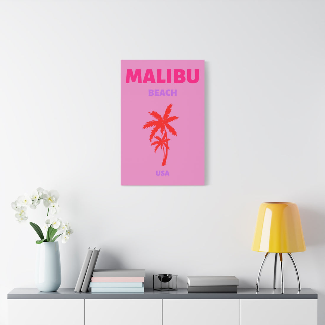 Malibu USA No3 Leinwandbild