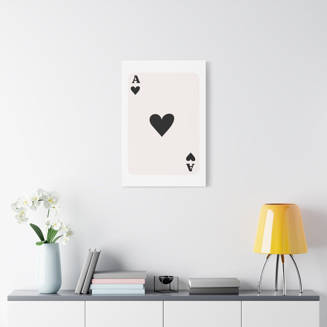 Ace of Hearts Leinwandbild