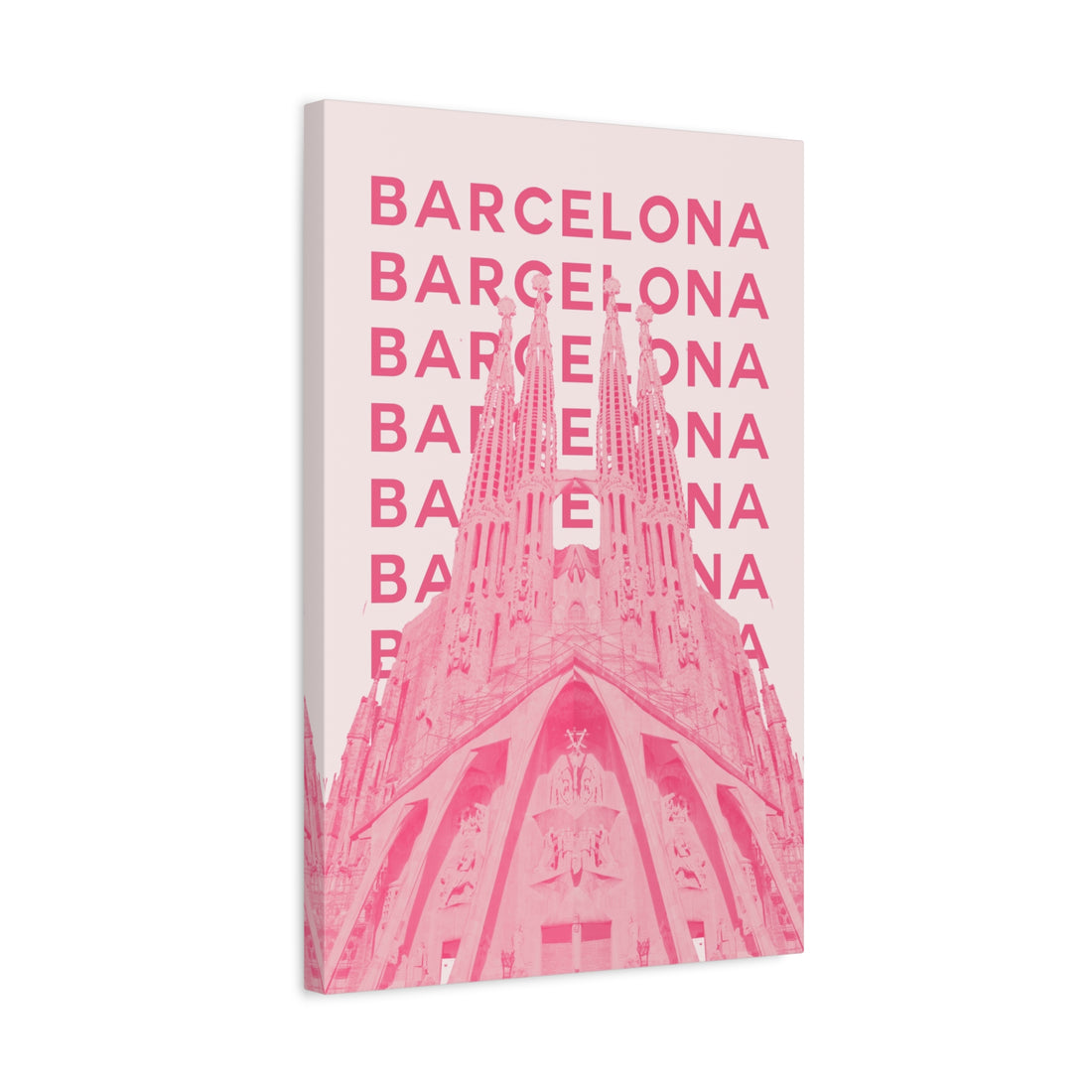 Barcelona Leinwandbild