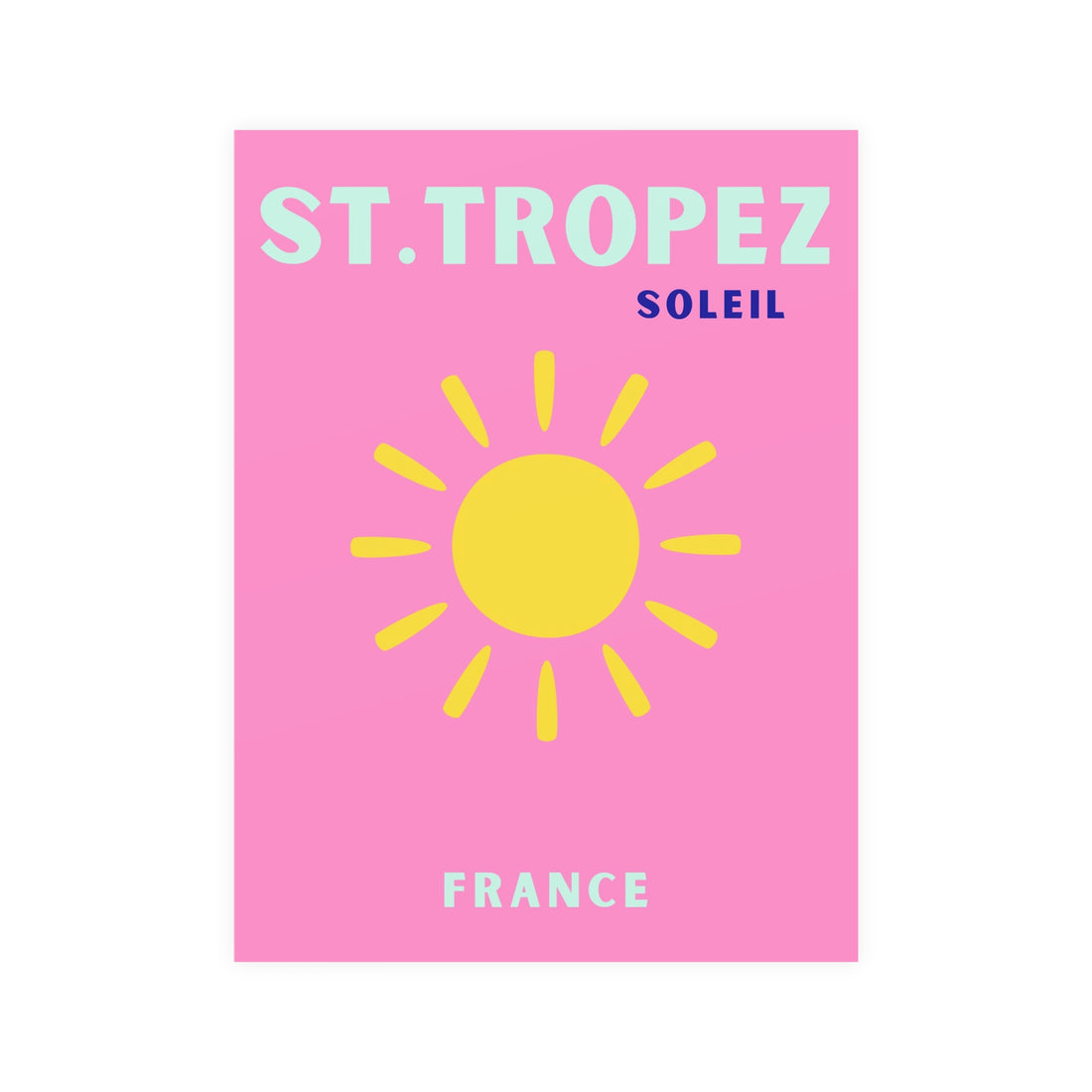 St. Tropez No2 Poster