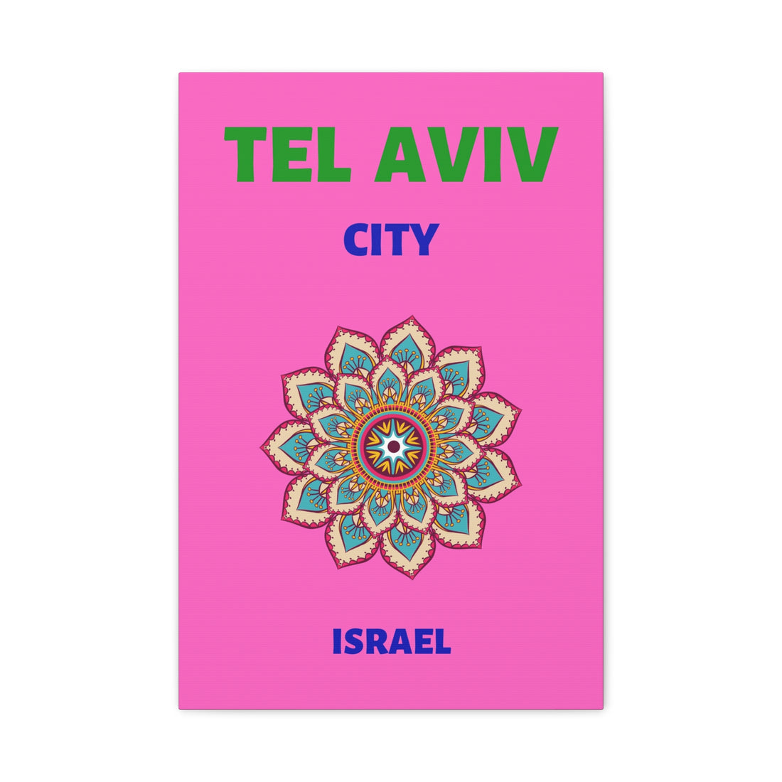 Tel Aviv Leinwandbild